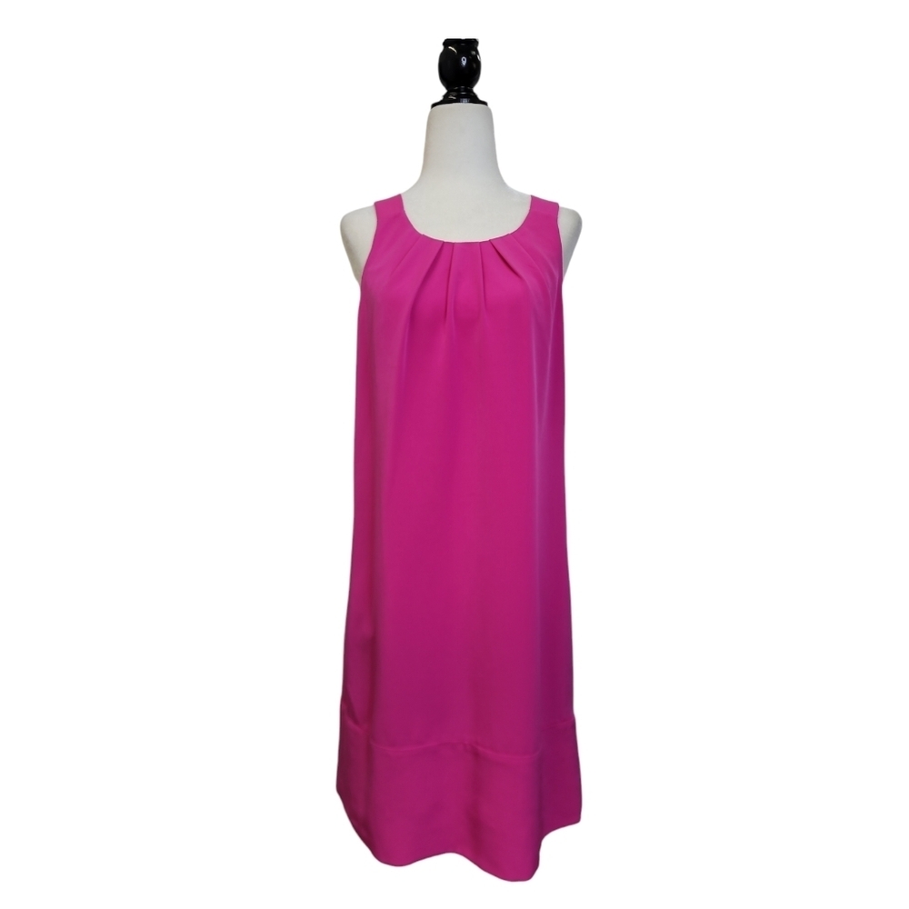 Oleg Cassini Barbie pink A line dress